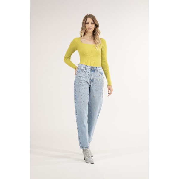 MAGLIA SCOLLO QUADRO