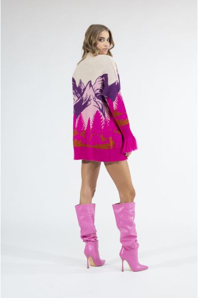GIACCA JACQUARD MONTAGNE