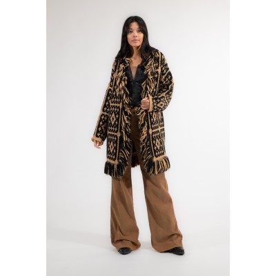 GIACCA JACQUARD FRANGE