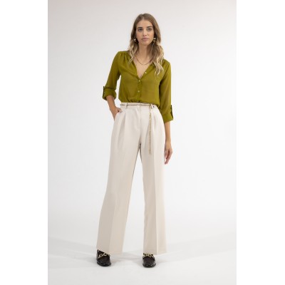 CAMICIA MANICHE ARROTOLATE