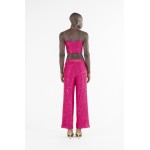PANTALONE AMPIO PAILLETTES DONNA