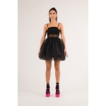 ABITO BUSTIER TULLE