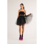 ABITO BUSTIER TULLE