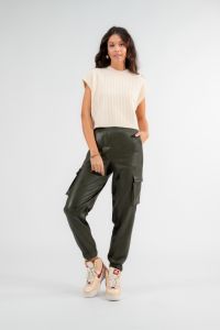 PANTALONE CARGO ECOPELLE