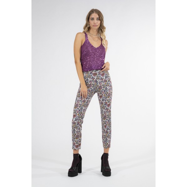 PANTALONE SLIM FANTASIA