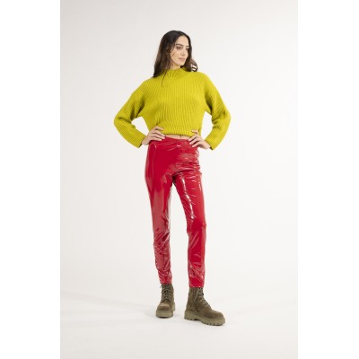 LEGGING VINILE VITA ALTA