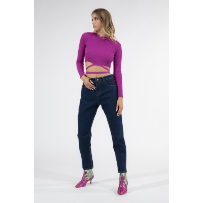DENIM MUM FIT STRETCH