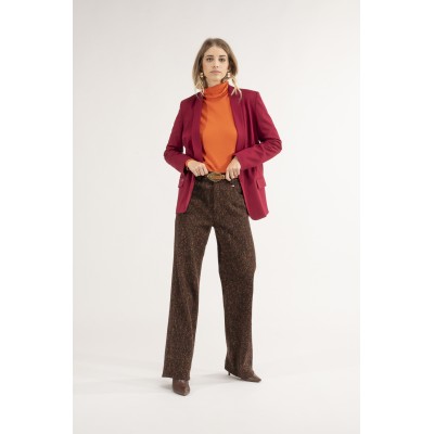 GIACCA APERTA COLLO SCIALLATO PATTE