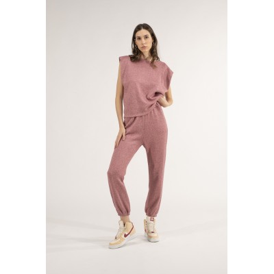 BLUSA SMANICATA LUREX