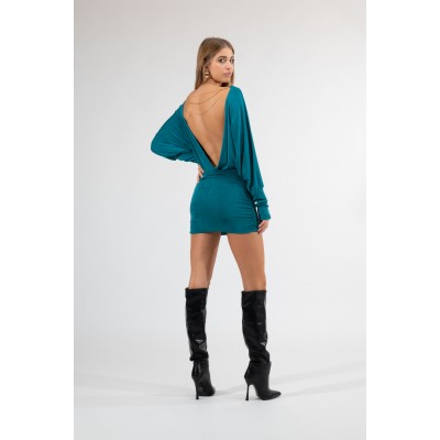 ABITO MANICA OVER SBLUSO DIETRO