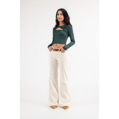 MAGLIA INCROCIO CUT OFF