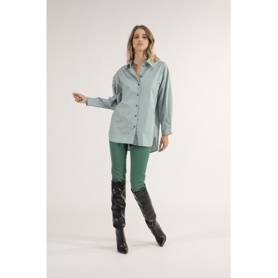 CAMICIA OVER BACCHETTE