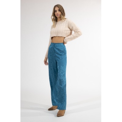 PANTALONE RASO JACQUARD
