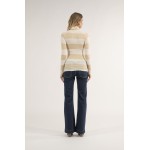 T-SHIRT MANICA LUNGA DOLCEVITA RIGHE
