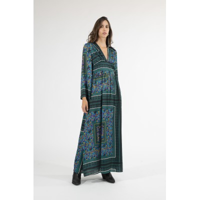 ABITO LUNGO MANICA CAMPANA DONNA