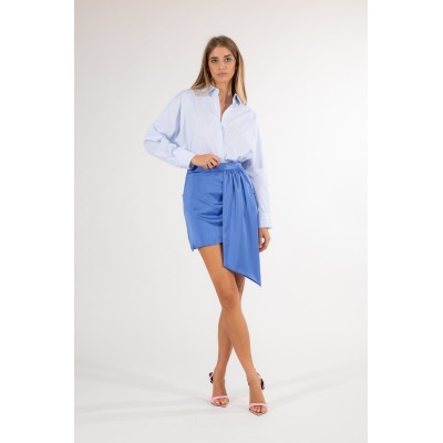 MINIGONNA FUSCIACCA RASO UNITO