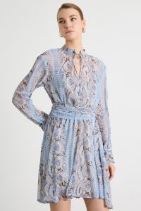 Animal print georgette dress - Animal Animal print georgette dress - Animal
