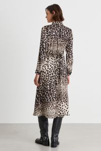 Animal print shirt dress - Animal