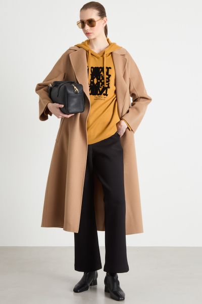 Drawstring hoodie - Yellow