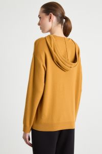 Drawstring hoodie - Yellow
