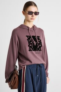 Drawstring hoodie - Bordeaux