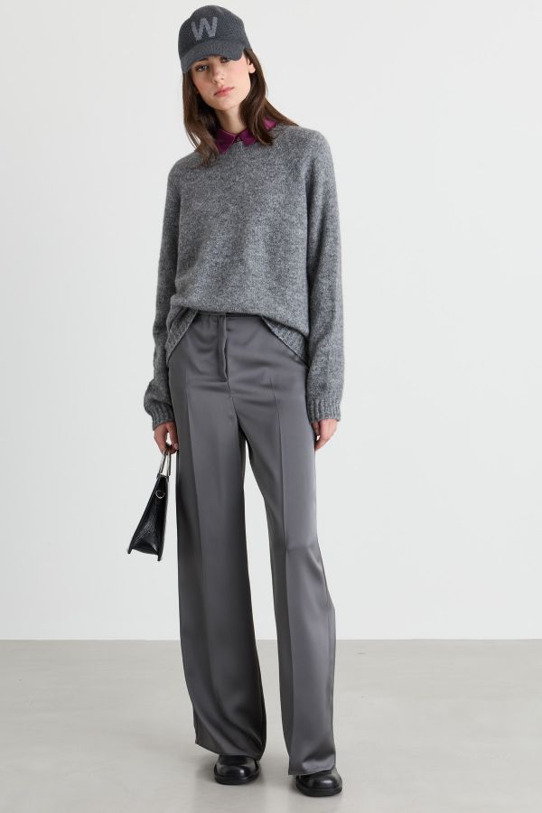 Alpaca-blend jumper - Grey Alpaca-blend jumper - Grey