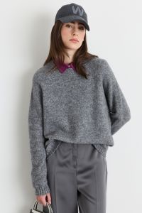 Alpaca-blend jumper - Grey Alpaca-blend jumper - Grey