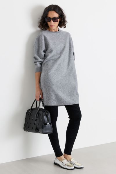 Short jersey dress - Grey