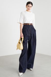 Boxy drop-shoulder T-shirt - White Boxy drop-shoulder T-shirt - White