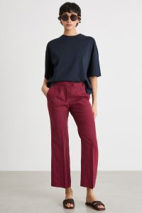 Boxy drop-shoulder T-shirt - Blue Boxy drop-shoulder T-shirt - Blue
