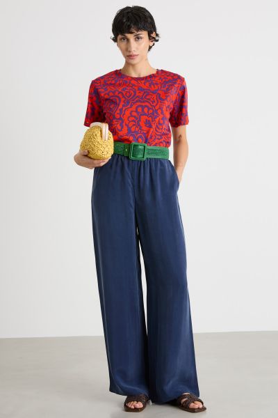 All-over print T-shirt - Red Purple