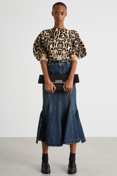 Animal print jacquard jumper - Animal