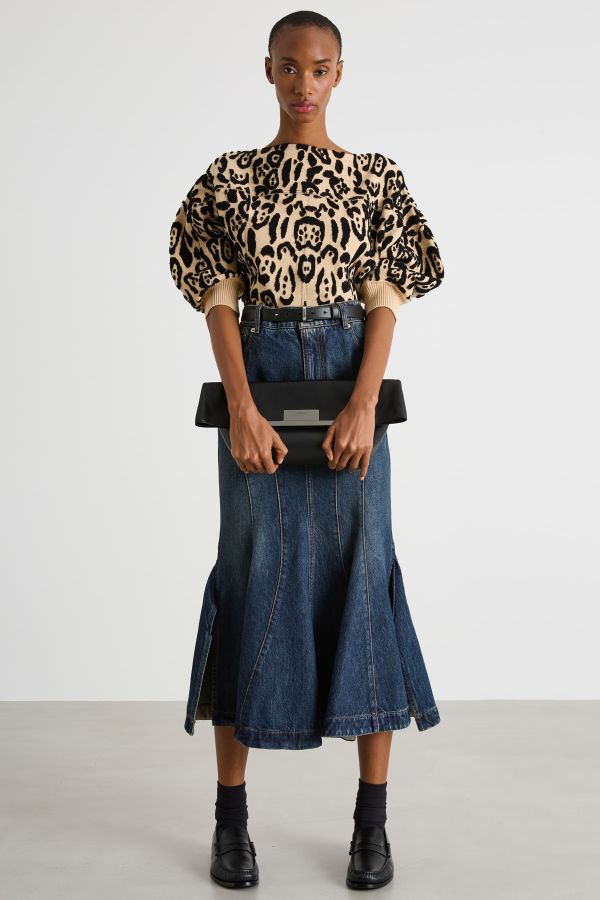 Animal print jacquard jumper - Animal Animal print jacquard jumper - Animal