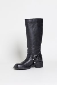 Ботинки-байкерские - Чёрный
