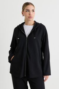 Compact jersey sweatshirt - Black Compact jersey sweatshirt - Black
