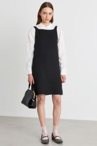A-line canvas dress - Black A-line canvas dress - Black