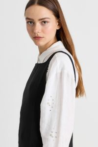 A-line canvas dress - Black A-line canvas dress - Black