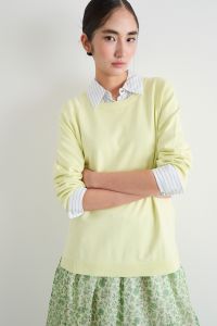Asymmetric hem jumper - Yellow Asymmetric hem jumper - Yellow