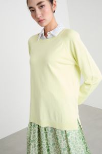 Asymmetric hem jumper - Yellow Asymmetric hem jumper - Yellow