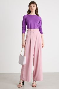 Asymmetric hem jumper - Violet Asymmetric hem jumper - Violet