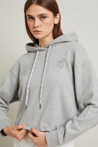 Hooded sweatshirt - Grey
