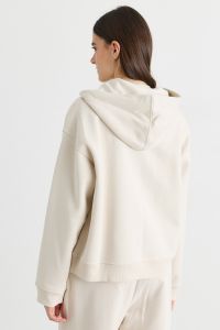 Drawstring Hoodie - White Drawstring Hoodie - White