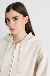 Drawstring Hoodie - White Drawstring Hoodie - White