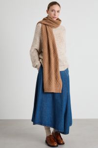 Alpaca melange sweater - Light Beige Alpaca melange sweater - Light Beige