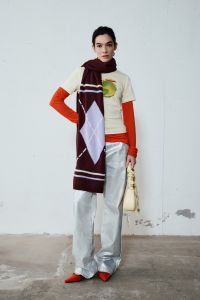 Asymmetric T-shirt - Red
