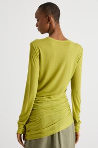 Asymmetric T-shirt - Green Asymmetric T-shirt - Green