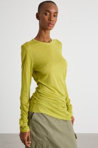 Asymmetric T-shirt - Green Asymmetric T-shirt - Green