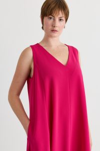 A-line cady dress - Pink A-line cady dress - Pink