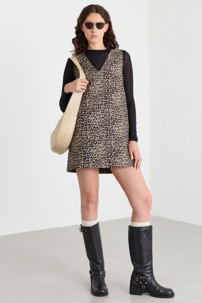 Animal Print Dress - Animal
