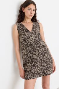 Animal Print Dress - Animal Animal Print Dress - Animal